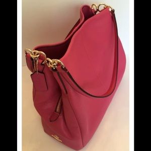 COPY - NWT Coach Pebbled Leather Dalia Phoebe Shoulder Bag 👛